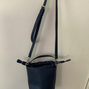 Katie Loxton navy bucket bag